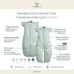 2.5 TOG Organik Pamuklu Çift Kullanım Uyku Tulumu