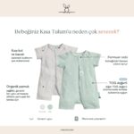 0.2 TOG Organik Pamuklu Kısa Tulum