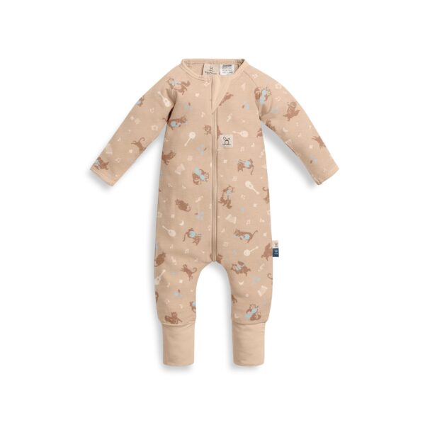 1.0 TOG Organik Pamuklu Patikli Pijama Tulum